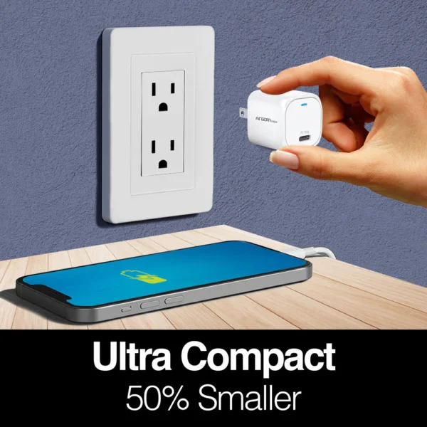 Cargador de pared Nano PD tipo C de 20 W - Imagen 3