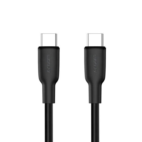 Cable de silicona tipo C a tipo C de 65 W, 1,8 m - Dura Flex