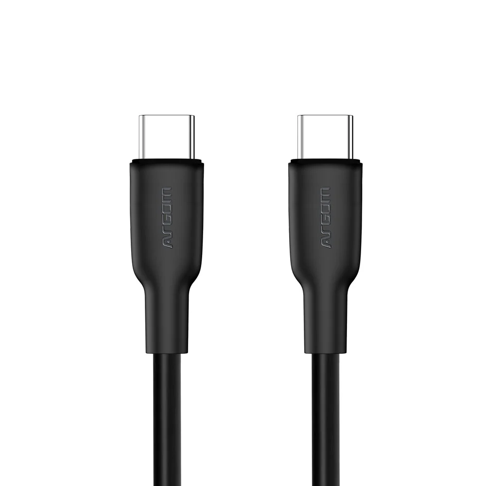 Cable de silicona tipo C a tipo C de 65 W, 1,8 m - Dura Flex