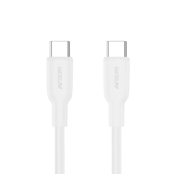 Cable de silicona tipo C a tipo C de 65 W, 1,8 m - Dura Flex