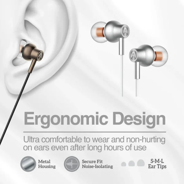 Auriculares con cable tipo C Ultimate Sound Core - Imagen 6