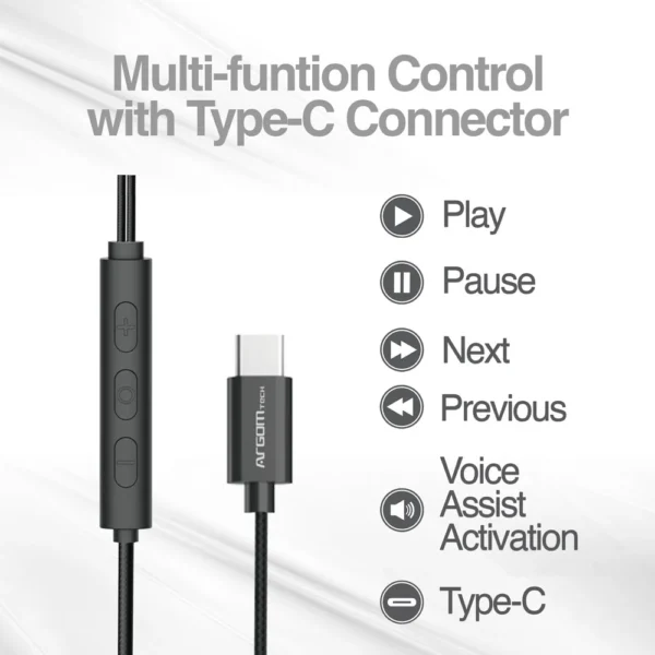 Auriculares con cable tipo C Ultimate Sound Core - Imagen 4