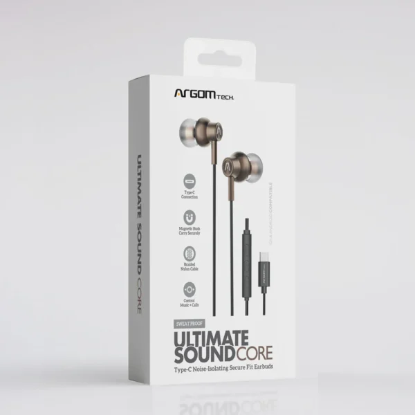 Auriculares con cable tipo C Ultimate Sound Core - Imagen 2