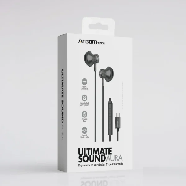 Auriculares con cable tipo C Ultimate Sound Aura - Imagen 2