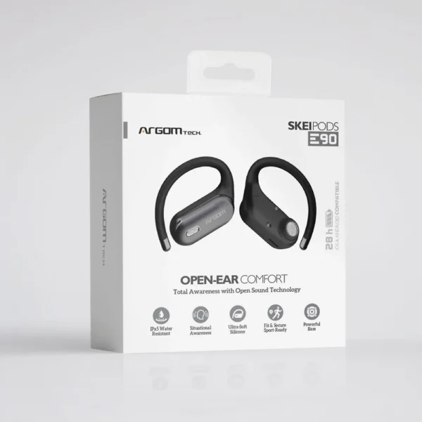Auriculares TWS de oído abierto SkeiPods E90 con cancelación de ruido AI ENC - Imagen 2