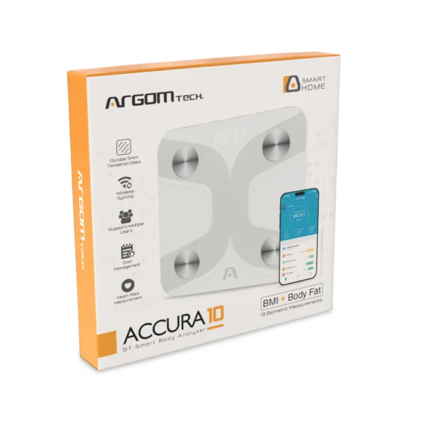 Báscula corporal inteligente Accura 10 BT - Imagen 2