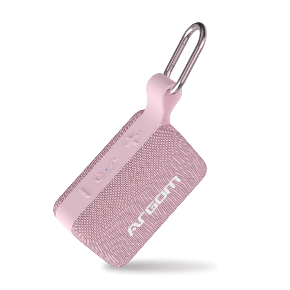 Altavoz inalámbrico portátil BoogieLink con resistencia al agua IPX5