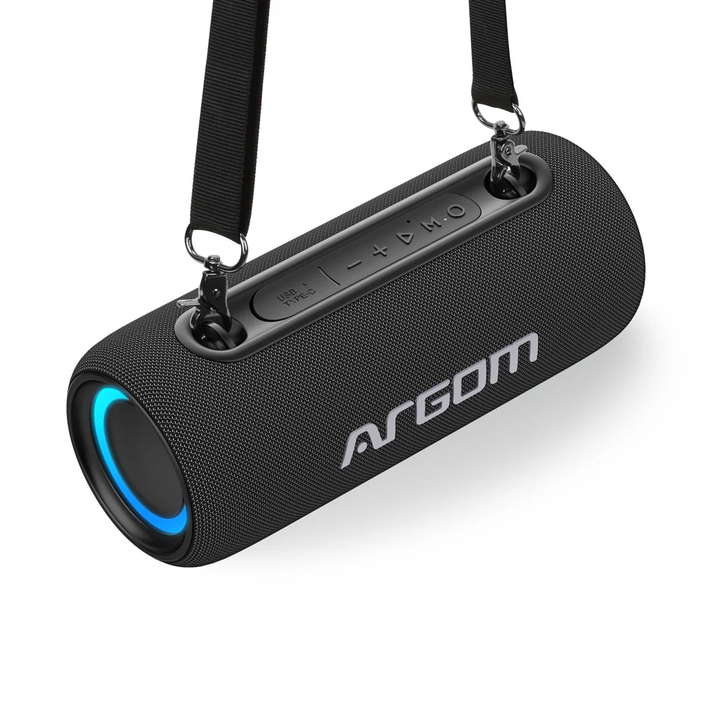 Altavoz inalámbrico Bluetooth Radyon X37 Premium con luces LED