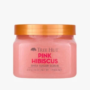 Exfoliante de Azúcar y Karité TH Hibisco Rosado 12-18oz