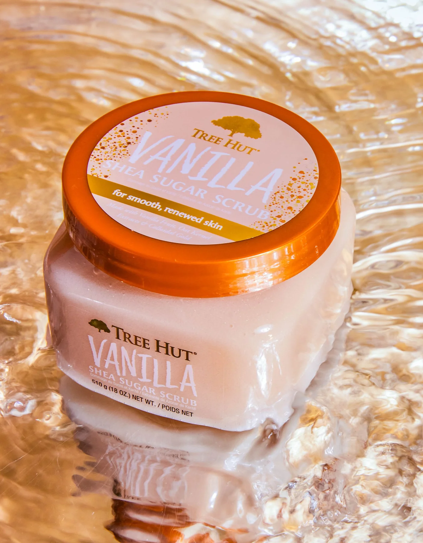 Exfoliante de Azúcar y Karité TH Vainilla 12-18oz