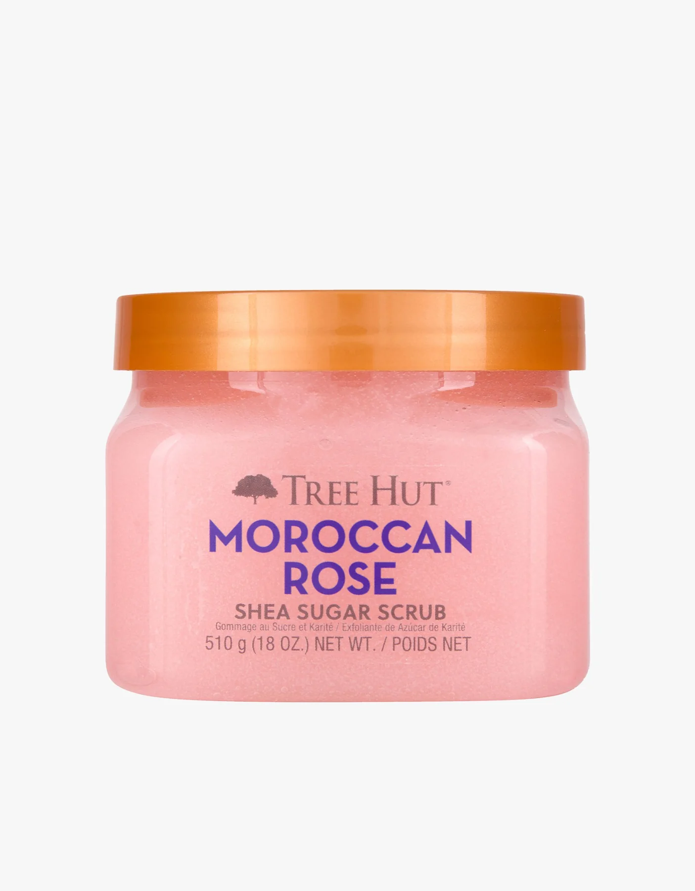 Exfoliante Corporal de Azúcar y Karité TH Rosa Marroquí 12-18oz