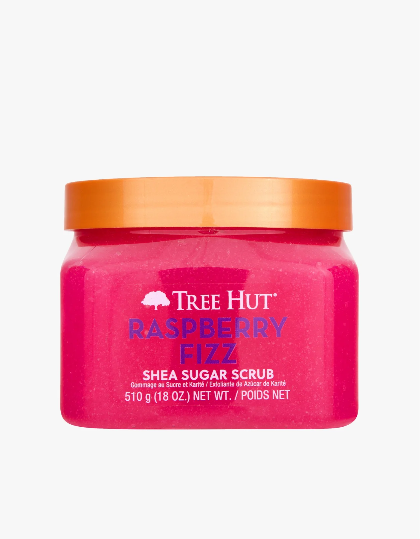TH Shea Sugar Scrub Raspberry Fizz 12-18oz