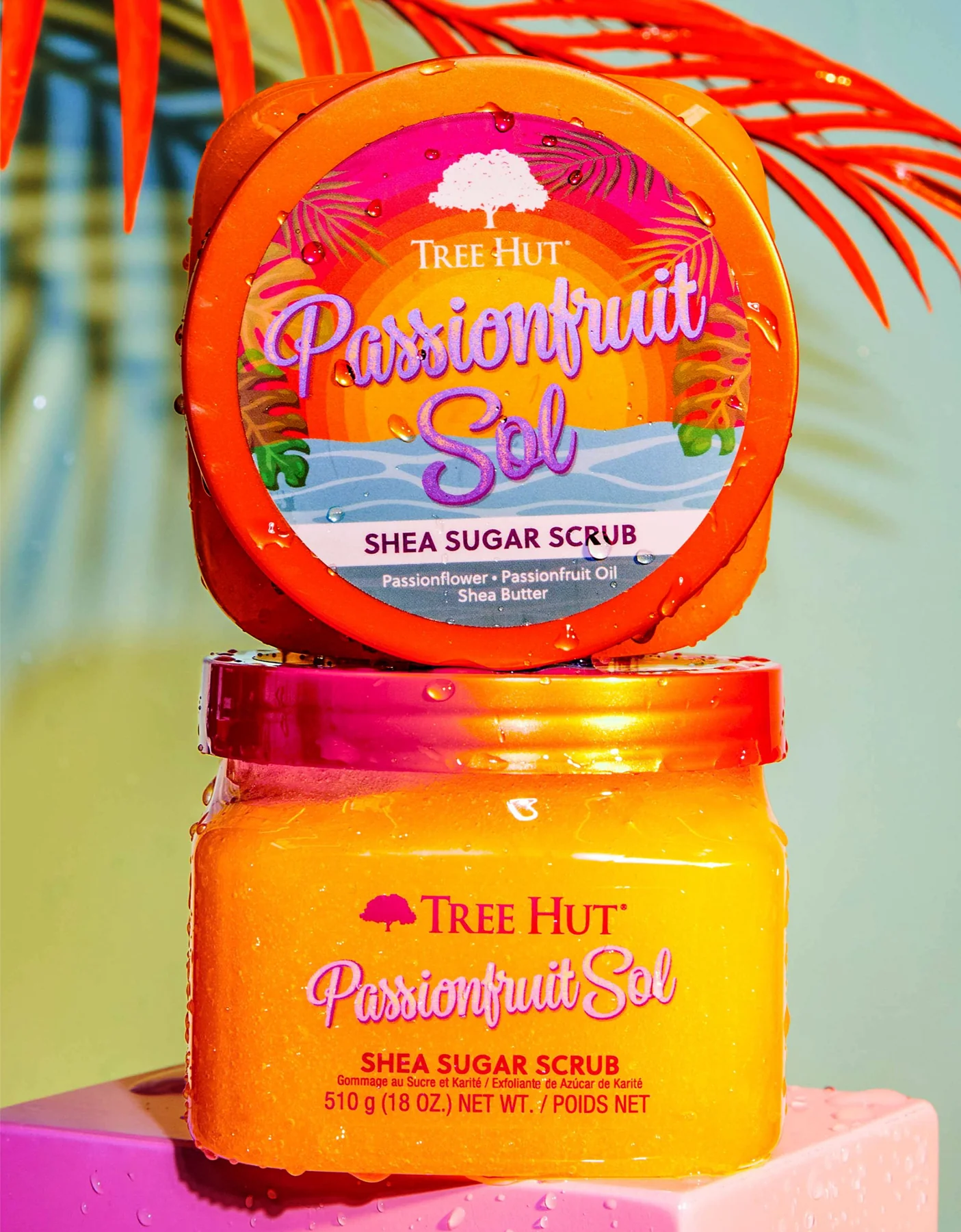 TH Shea Sugar Scrub Passionfruit 12-18oz