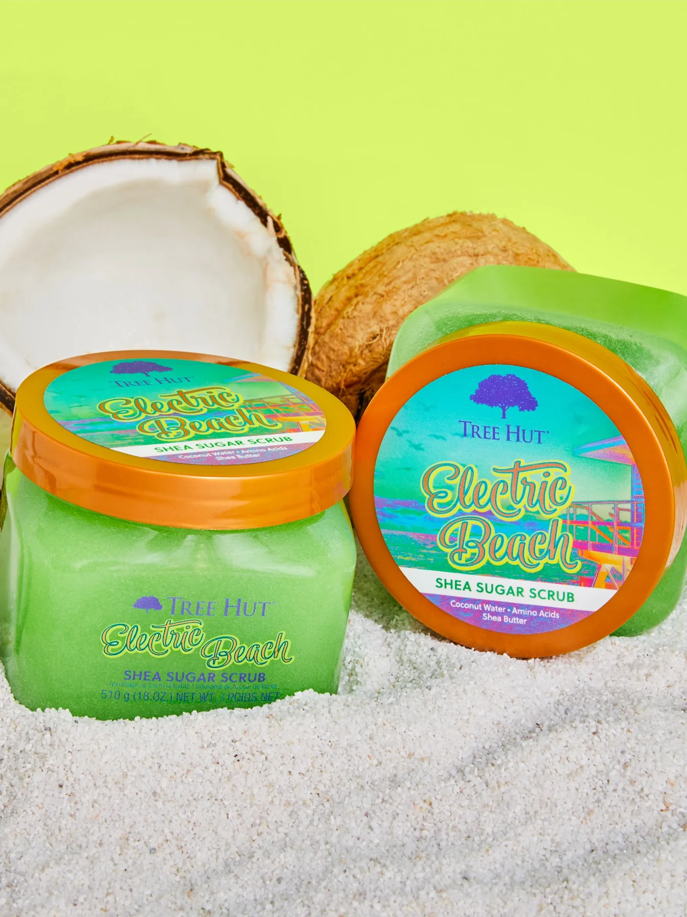 Exfoliante de Azúcar TH Playa Eléctrica 12-18oz