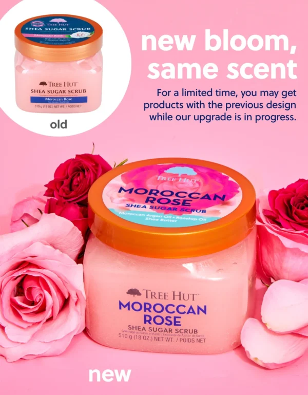 Exfoliante de Azúcar y Karité TH Rosa Marroquí 12-8oz - Imagen 3