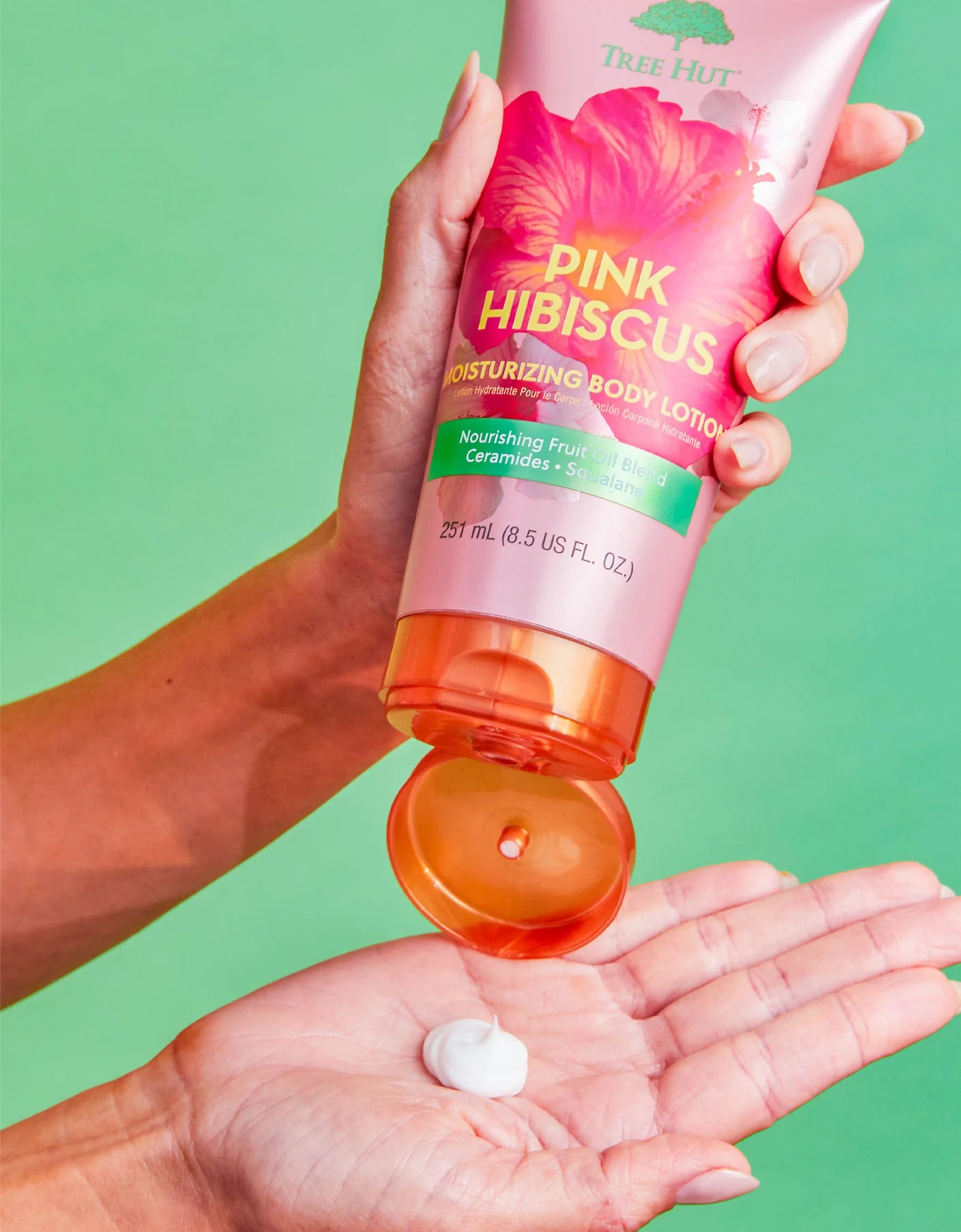 Loción Corporal Hidratante TH Hibisco Rosado 12-8.5oz