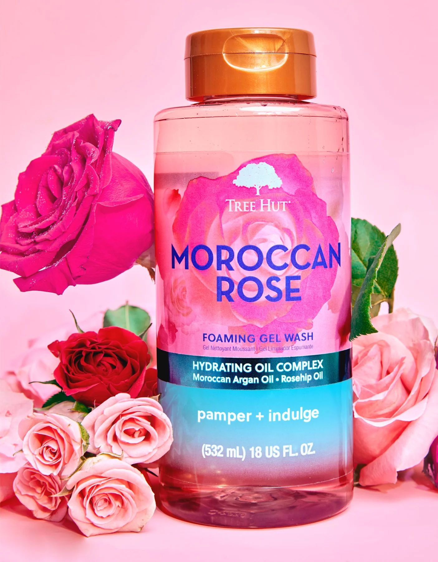 Gel Espumoso TH Rosa Marroquí 12-18oz