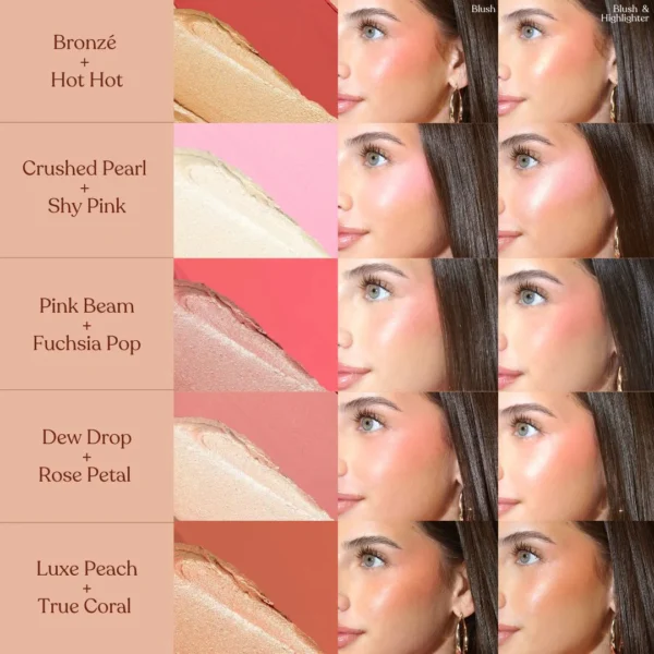 CRUSHED PEARL / SHY PINK - BLUSH N' BEAM - Imagen 4