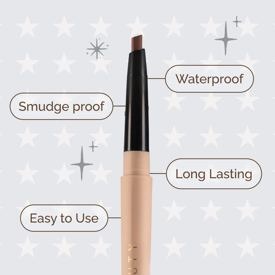 EBONY - DOUBLE ENEDED BROW PENCIL