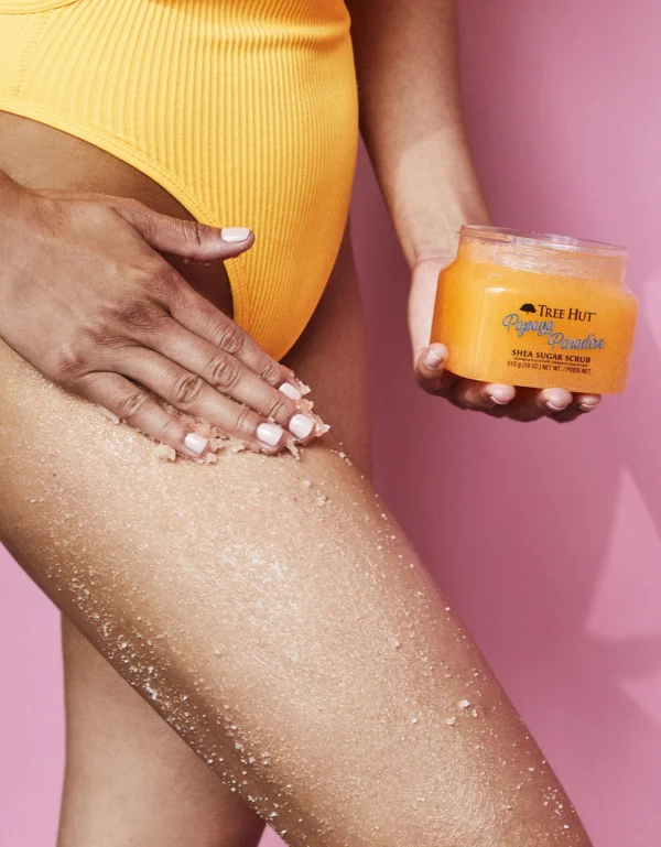 Exfoliante Corporal de Azúcar y Karité TH Paraíso de Papaya 12-18oz - Imagen 6
