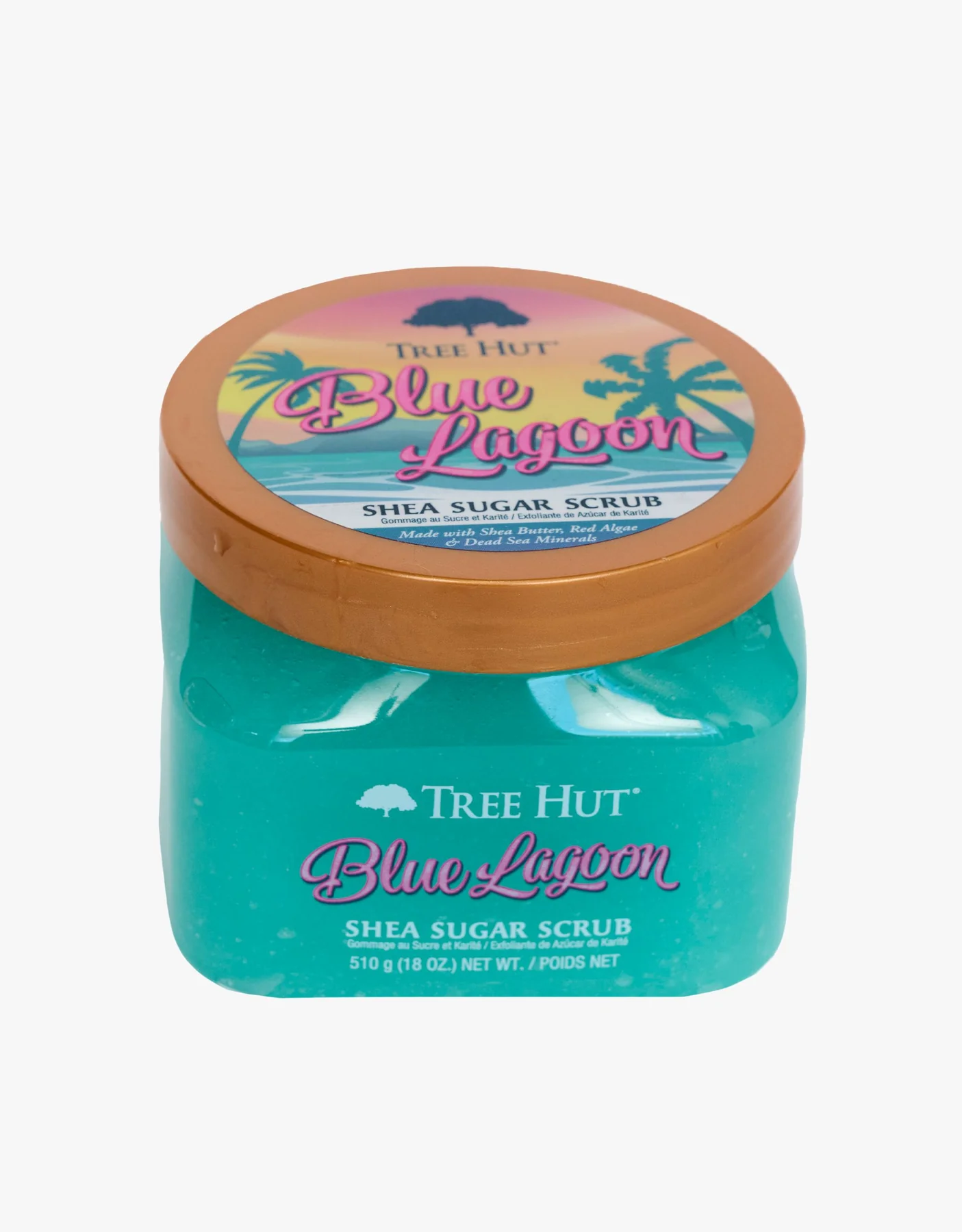 Exfoliante de Azúcar y Karité TH Laguna Azul 12-18oz