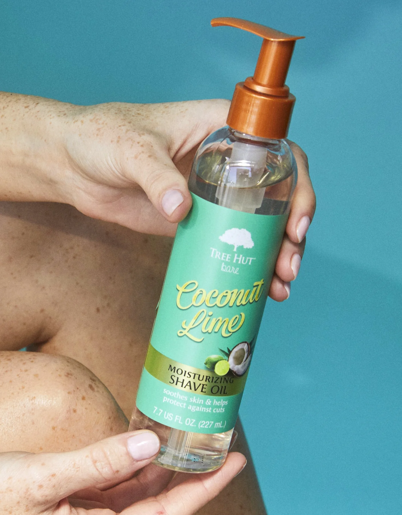 Aceite de Afeitar Hidratante TH bare Coco Lima 12-7.7oz