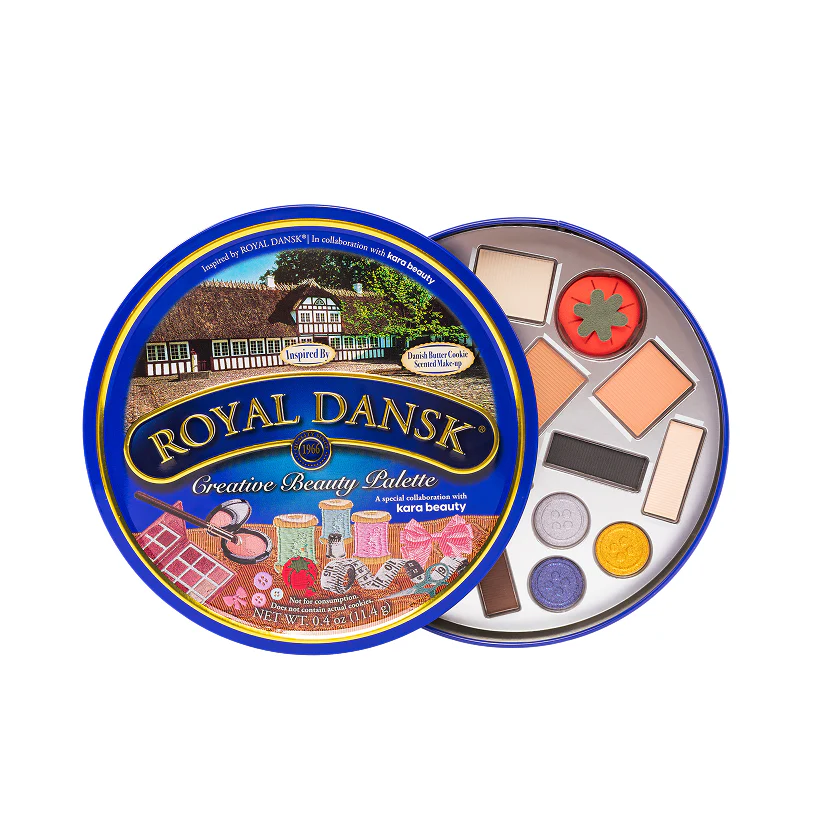 Royal Dansk® Cookie Tin Creative Beauty Palette