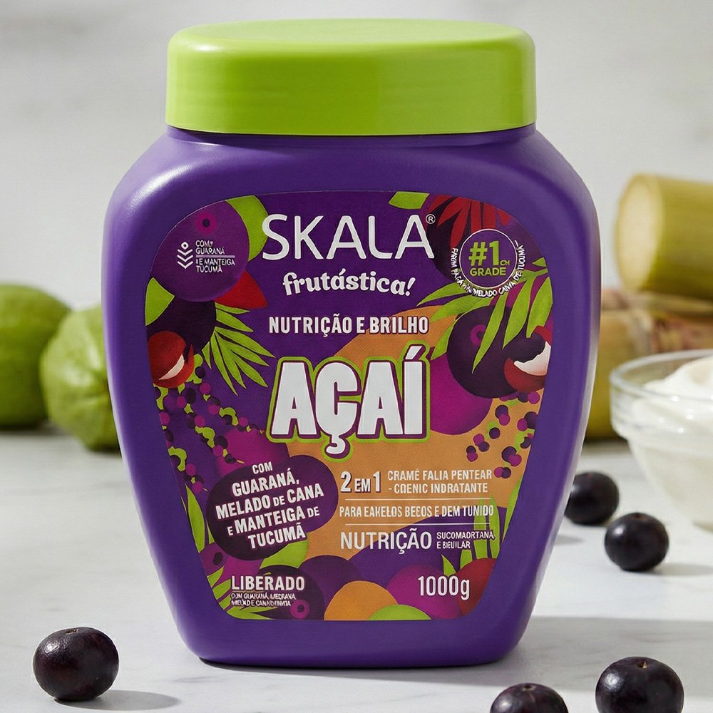Skala Frutástica Açaí 2 en 1 Nutrición y Brillo