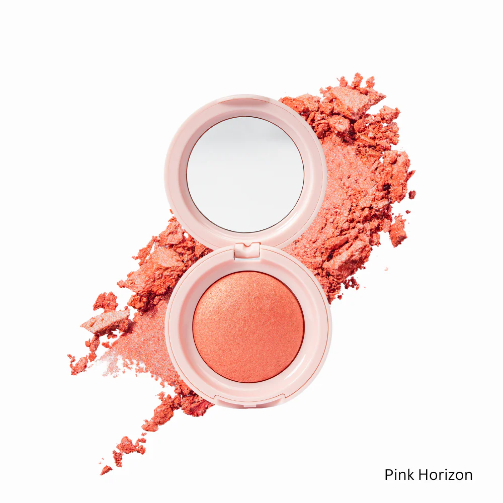 Sunlit Glow Baked Luminous Blush Pink Horizon