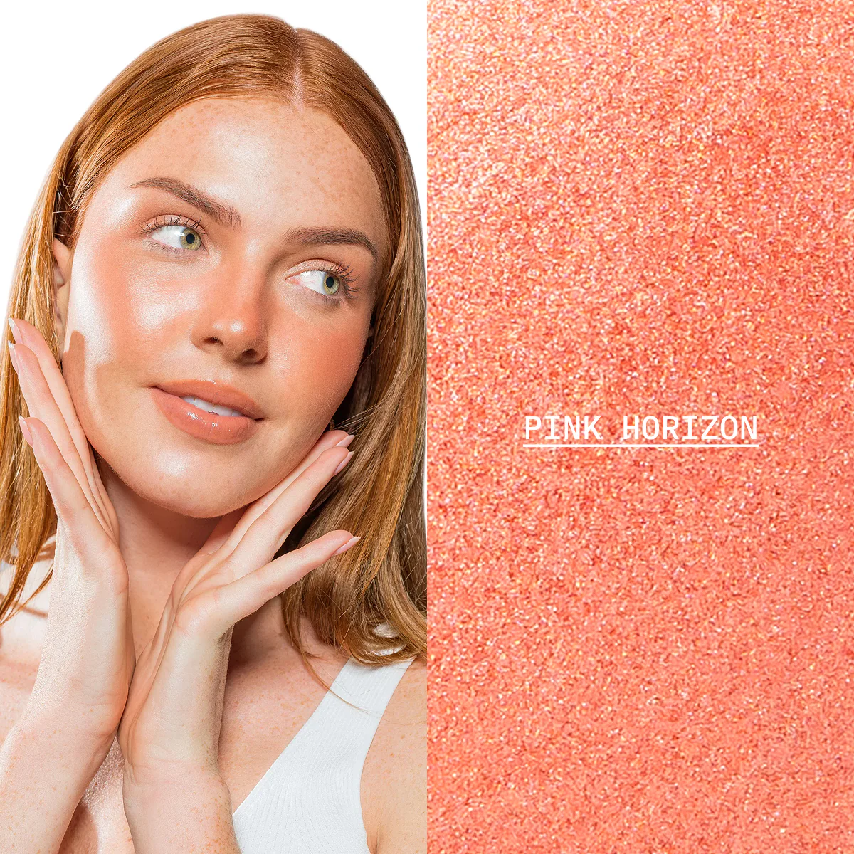 Sunlit Glow Baked Luminous Blush Pink Horizon