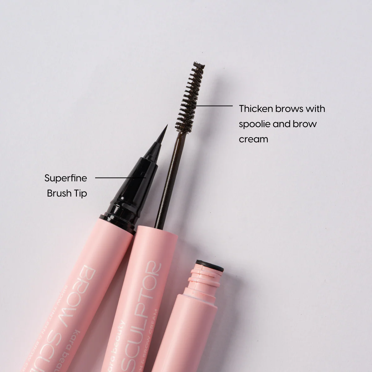 Brow Sculptor Dual-Ended Eyebrow Pen Deep Ash