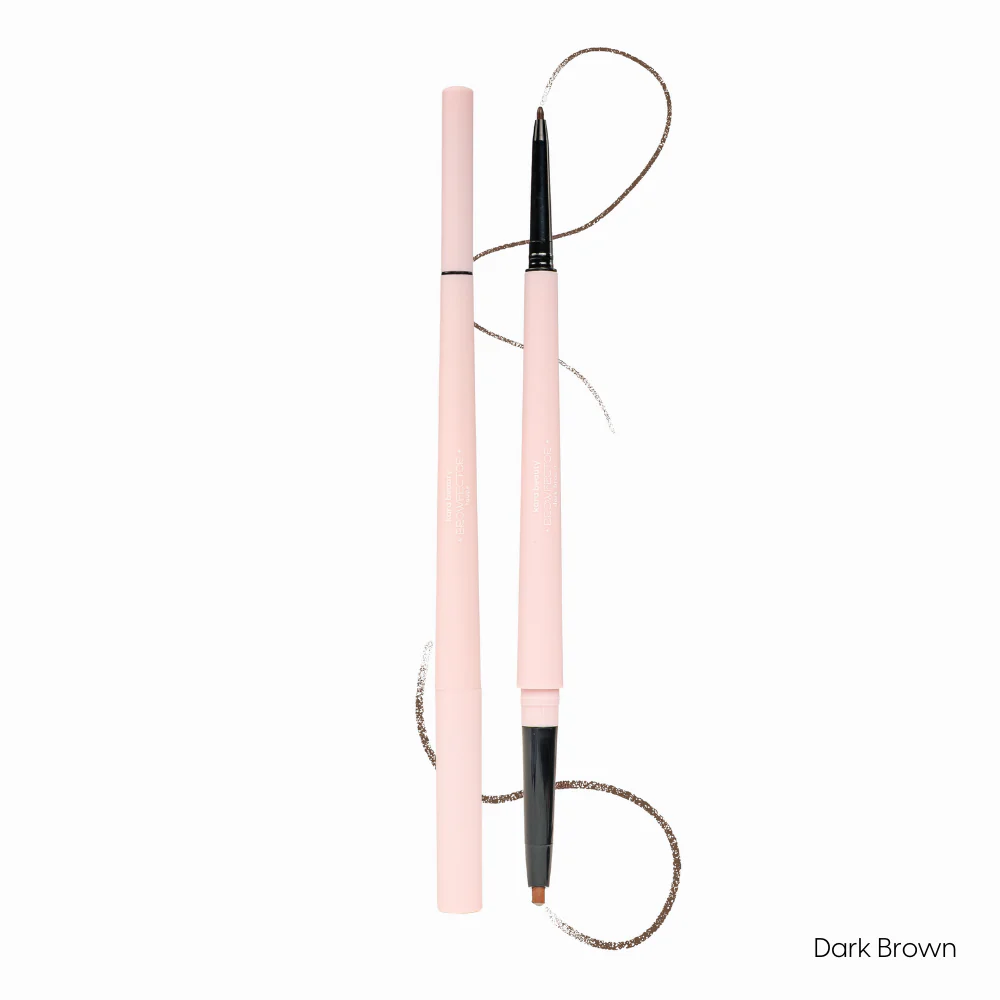Browfector Double Ended Brow pencil Drak Brown