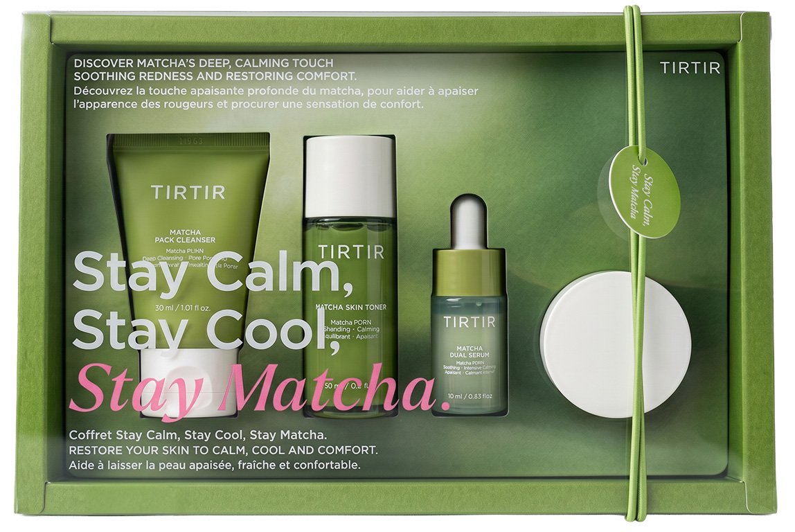 STAY CALM STAY COOL STAY MATCHA SET