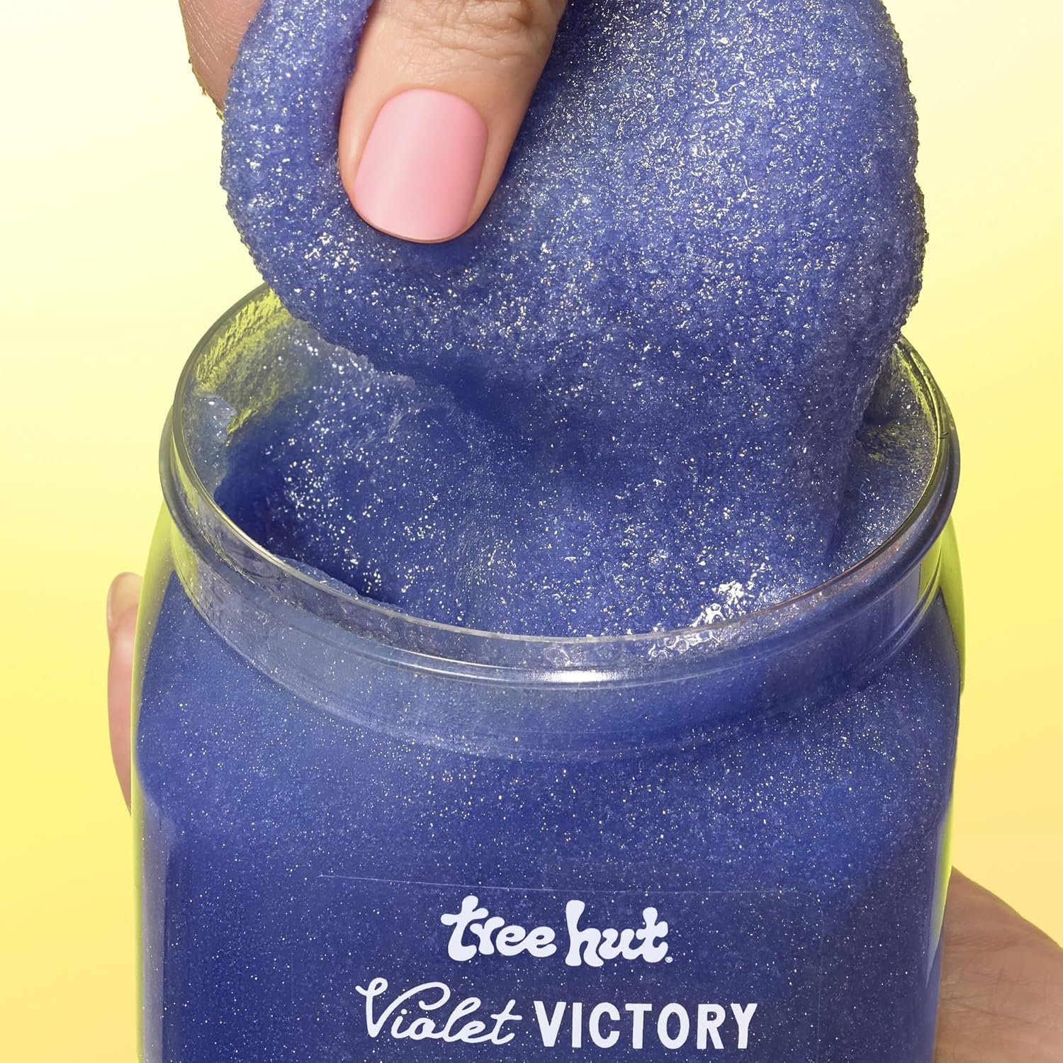 Tree Hut Violet Victory Body Scrub, Exfoliating & Hydrating Sugar Scrub