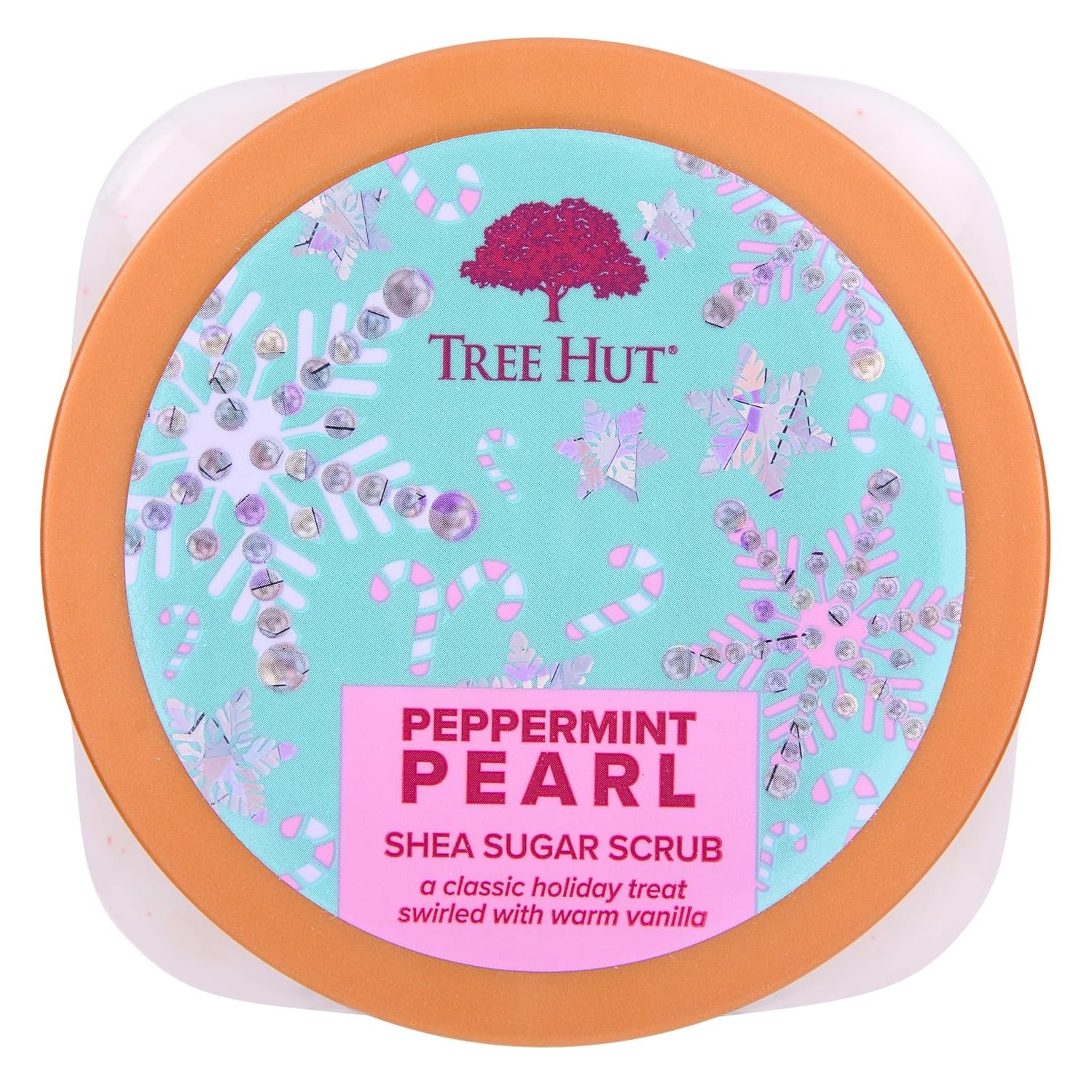 Tree Hut Peppermint Pearl Shea Sugar Scrub - Imagen 7
