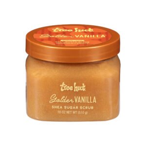 Tree Hut Golden Vanilla Body Scrub, Exfoliating & Hydrating Sugar Scrub