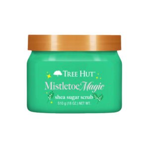 Tree Hut Mistletoe Magic Shea Sugar Scrub, Exfoliating & Hydrating Body Scrub with Shea Butter